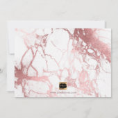 PixDezines Rose Gold werden Sie meine Bridesmaid s Einladung (Rückseite)