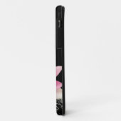 PixDezines Rose Wasserlilie/Degenhintergrund Case-Mate iPhone Hülle (Hinten/Links)