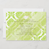 PixDezines rosette Damask/Abschluss/Foto Einladung (Rückseite)