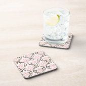PixDezines Rossi Damask/DIY-Farben Untersetzer (Rechte Seite)