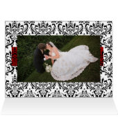 PixDezines Rossi Damask, Rot/DIY Hintergrundfarbe (Innenansicht Horizontal (Oben))