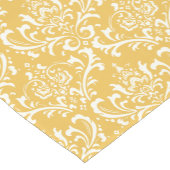 PixDezines rossi-Damast/Deuchhintergrund Kurzer Tischläufer (Ecke)