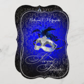 PixDezines Rossi Sweet 16 Masquerade / DIY Farbe!! Einladung (Vorne/Hinten)