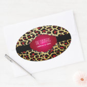 PixDezines-Rotkäppchen+Imitate Ovaler Aufkleber (Umschlag)