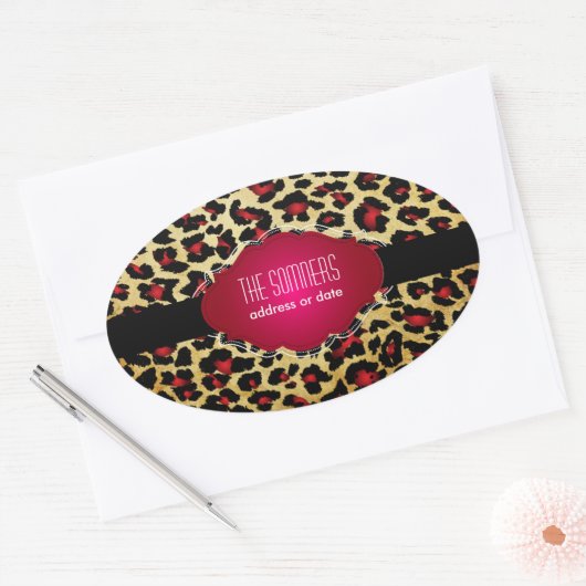 PixDezines-Rotkäppchen+Imitate Ovaler Aufkleber (Umschlag)