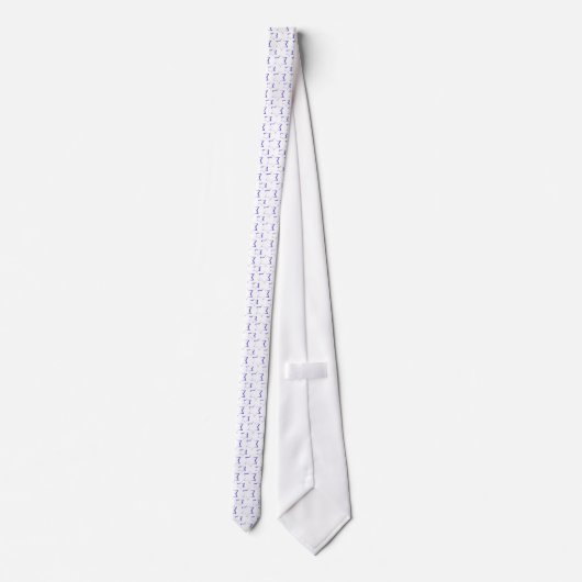 PixDezines royalblauer Stern von david/dam Hinterg Krawatte (Rückseite)