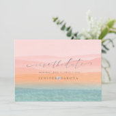 PixDezines Rustic Misty Mountain Range Einladung (Stehend Vorderseite)