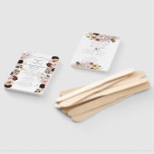 PixDezines Rustikales Aquarellfarben Herbstliche B Fächer (Non-assembled)