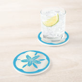 PixDezines Sanddollar Sandstein Untersetzer (Seite)