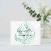 PixDezines Save Datum/Greenery, Monstera The Date (Stehend Vorderseite)