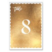 PixDezines Scallop Imitate Gold/Antique/Tabelle Nr Tischnummer (Rückseite)