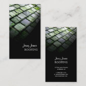 PixDezines Schieferdach, Dach Visitenkarte (Vorne/Hinten)