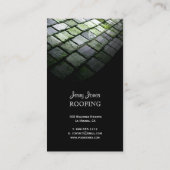 PixDezines Schieferdach, Dach Visitenkarte (Rückseite)