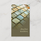 PixDezines Schieferdach, Dach Visitenkarte (Rückseite)