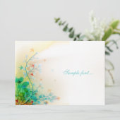 PixDezines-Schlucht, DIY-Karten/Monogramm hinzufüg Einladung (Stehend Vorderseite)