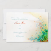 PixDezines-Schlucht, DIY-Karten/Monogramm hinzufüg Einladung (Rückseite)