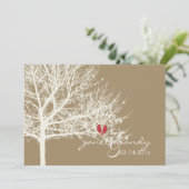 PixDezines Schneebesen| Herbst + Wintereinladungen Einladung (Stehend Vorderseite)