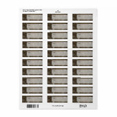 PixDezines Schneeflocken Weiß + Mocha (Vorne)