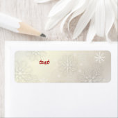 PixDezines Schneeflocken Weiß + Perl (Insitu)