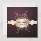 PixDezines Schneeflocken, Winterveranstaltungen Einladung (Vorderseite)