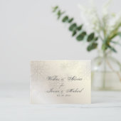 PixDezines Schneeflocken Wünsche + Ratgeber Karten (Stehend Vorderseite)