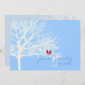 PixDezines Schneevögel|Fall|Winter|diy Farbe Einladung (Vorne/Hinten)