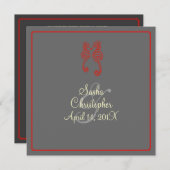 PixDezines-Seepferd/DIY-Hintergrundfarbe Einladung (Vorne/Hinten)