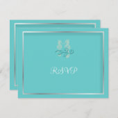 PixDezines Seepferd RSVPs für 12x18 Einladungen (Vorne/Hinten)