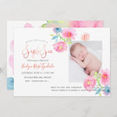 PixDezines SIP+SEE, WATERCOLOR-BLUME Ankündigung (Vorne/Hinten)