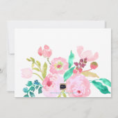 PixDezines SIP+SEE, WATERCOLOR-BLUME Ankündigung (Rückseite)