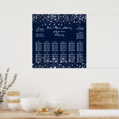 PixDezines-Sitzdiagramm Poster (Küche)