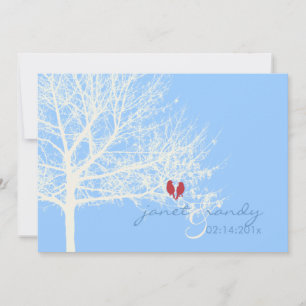 PixDezines Snow Birds Herbst Winter do-it-yourself Einladung