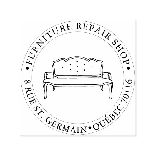 PixDezines Sofa, Seatee Permastempel (Design)