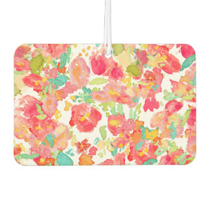 PixDezines sophies garten/wasserfarbe floral Autolufterfrischer