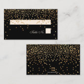 PixDezines Sprinkles/Imitate Gold/Platzkarten Platzkarte (Vorne/Hinten)