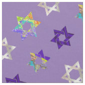 PixDezines Star von David/DIY Hintergrund Stoff (Nahaufnahme)