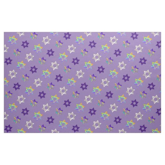 PixDezines Star von David/DIY Hintergrund Stoff (Fat Quarter (45,7 x 55,9 cm))