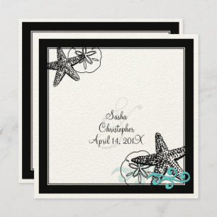 PixDezines STARFISH/FELT ECRU/DIY-SCHRIFTART+HINTE Einladung