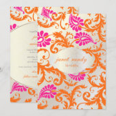 PixDezines-Staudamm Einladung (Vorne/Hinten)