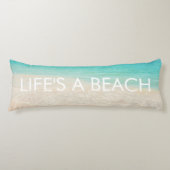 PixDezines Strandkissen Seitenschläferkissen (Vorderseite)