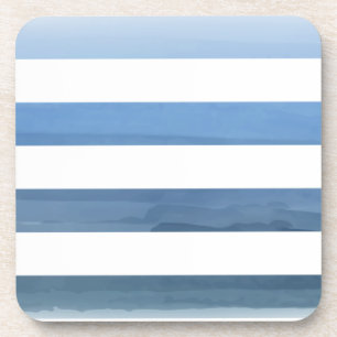 PixDezines Streifen/Digital-Wasserfarbe Untersetzer