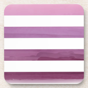 PixDezines Stripes/digitale Wasserfarbe Getränkeuntersetzer