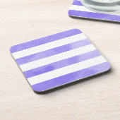 PixDezines Stripes/digitale Wasserfarbe Getränkeuntersetzer (Linke Seite)
