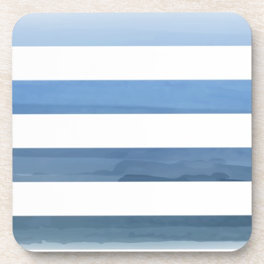PixDezines Stripes/digitale Wasserfarbe Untersetzer (Vorderseite)