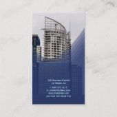 PixDezines Stylish Architects Visitenkarte (Rückseite)