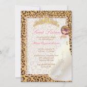 PixDezines Süß 16/Zebrastreifen Einladung (Rückseite)