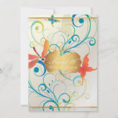 PixDezines SWEET 16/BUTTERFLIES/WIRBEL/DRAGONFLIES Einladung (Vorderseite)