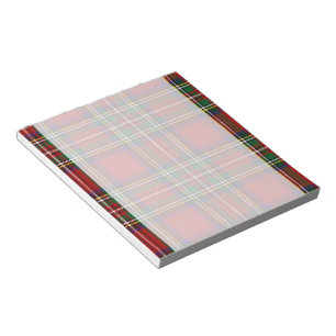 PixDezines Tartan, Stewart Clan Notizblock
