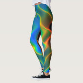PixDezines Techno-Tanz/Neonbeleuchtung Leggings (Links)