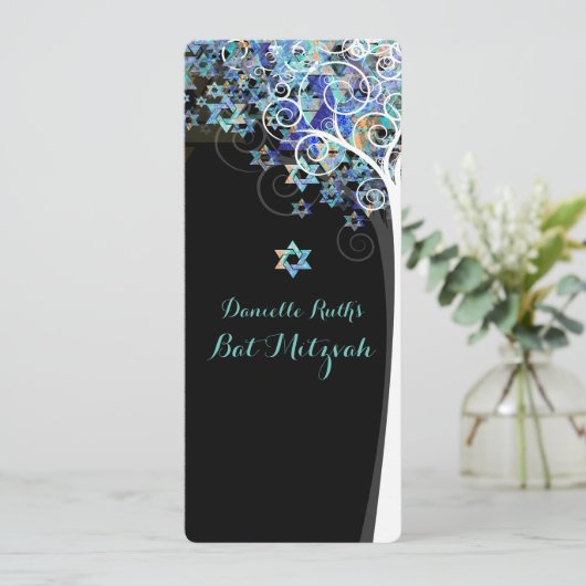 PixDezines Tree of Life/DIY Background Einladung (Stehend Vorderseite)